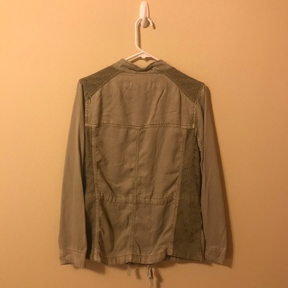 Max Jeans Jacket, NWT, sage green. Sz M - Picture 2 of 6